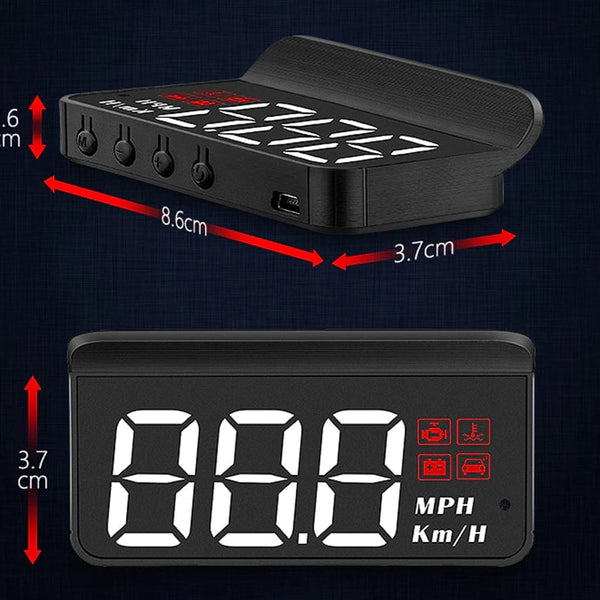 Compteur De Vitesse Projecteur Universel OBD2