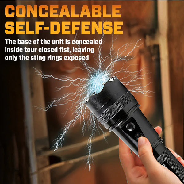 Lampe tactique d’auto défense  VoltGuard X95 ⚡