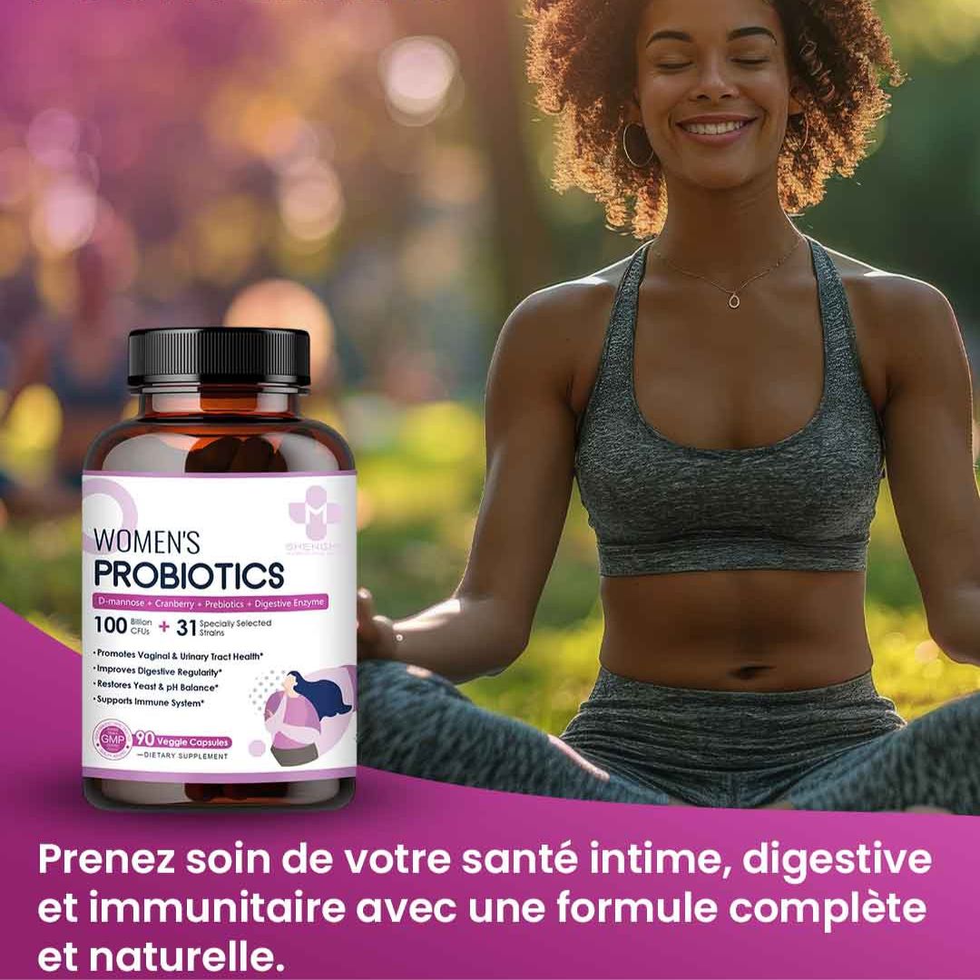 Équilibre Féminin – Probiotiques Intimes et Digestifs ( 90 capsules)