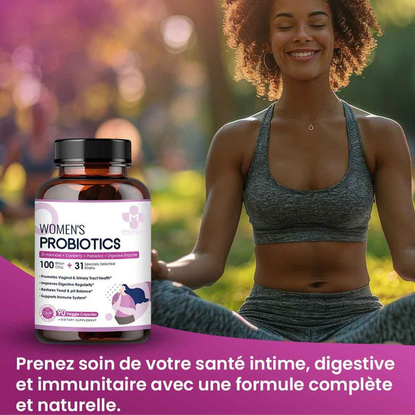 Équilibre Féminin – Probiotiques Intimes et Digestifs ( 90 capsules)