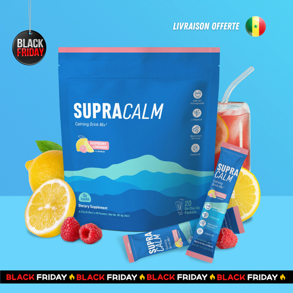 SUPRACALM™ – Dites a dieux au stress quotidien, ventre et visage gonflés