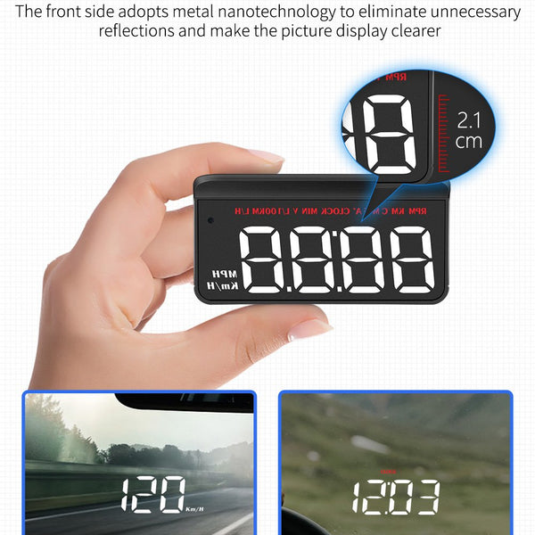 Compteur De Vitesse Projecteur Universel OBD2