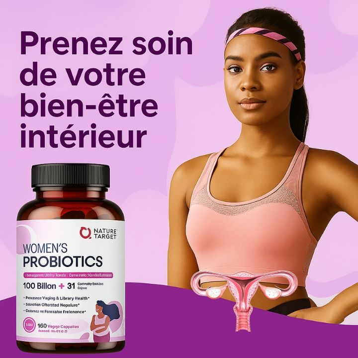 Équilibre Féminin – Probiotiques Intimes et Digestifs ( 90 capsules)