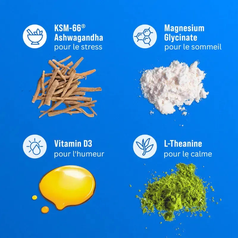 SUPRACALM™ – Dites a dieux au stress quotidien, ventre et visage gonflés