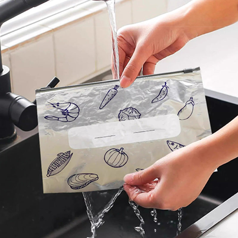 Pack Écologique de 30 Sacs de Conservation en Aluminium