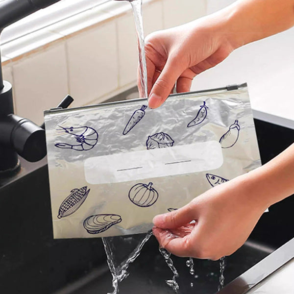 Pack Écologique de 30 Sacs de Conservation en Aluminium