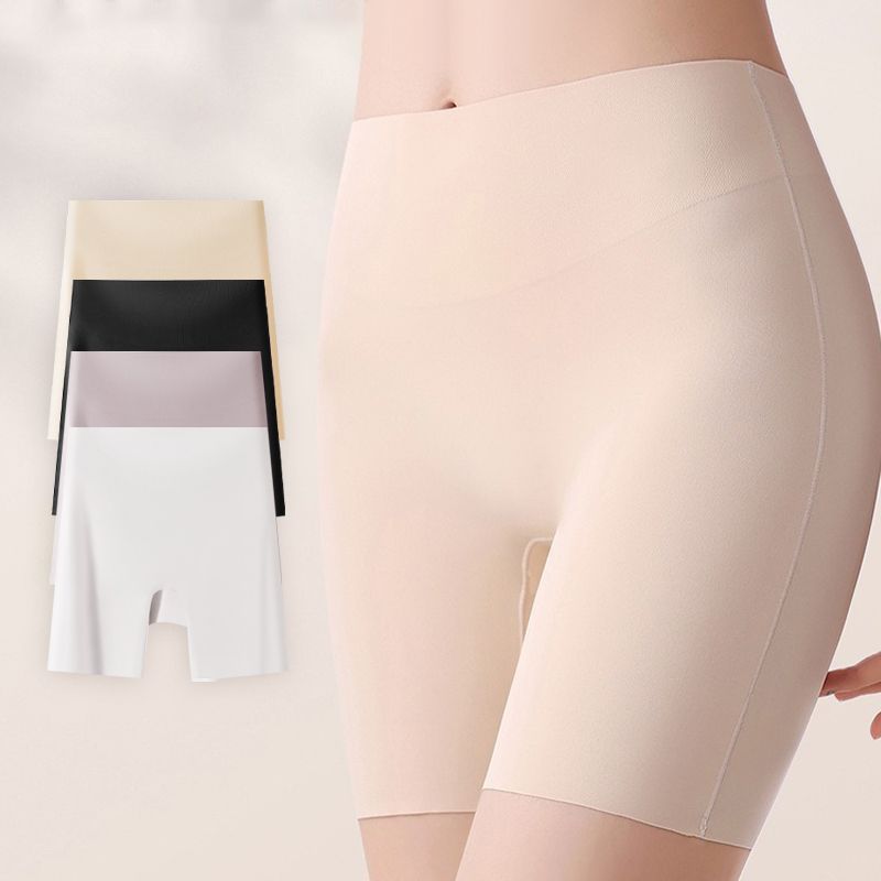 Culotte en Soie Glacée Sculptante
